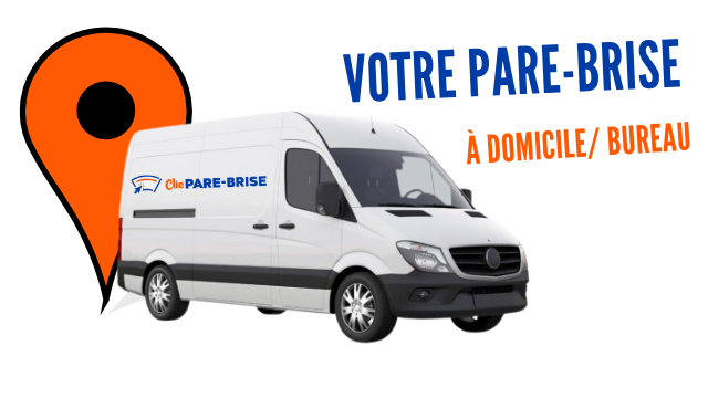 Remplacement de pare-brise à domicile ou au bureau gratuitement.